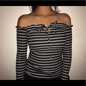 Off the shoulder top